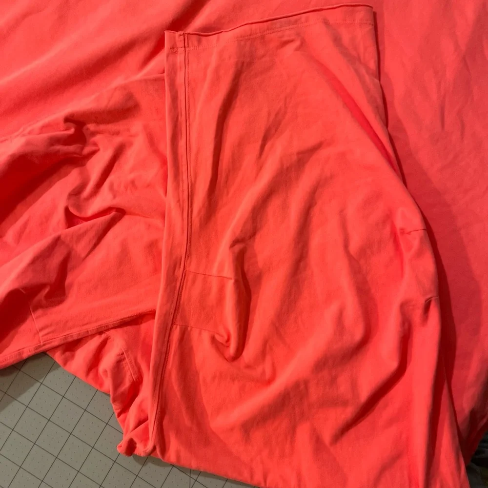 FP Movement by Free People Hot Shot Neon Coral Orange One Piece Jumpsuit - Picture 10 of 10